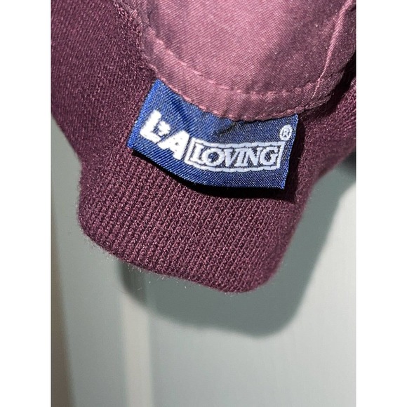 NEW LA Loving Men’s Size XL V-Neck Pullover Golf Windbreaker Burgundy Jacket - Picture 6 of 7